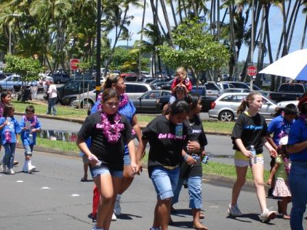 Merrie Monarch Parade kids Hilo 2008